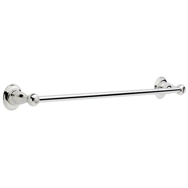 Latestluxury 24 in. Porter Towel Bar; Polished Chrome LA928190 - main